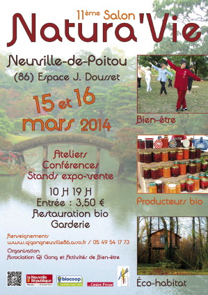 Salon Natura’vie 86 Neuville de Poitou