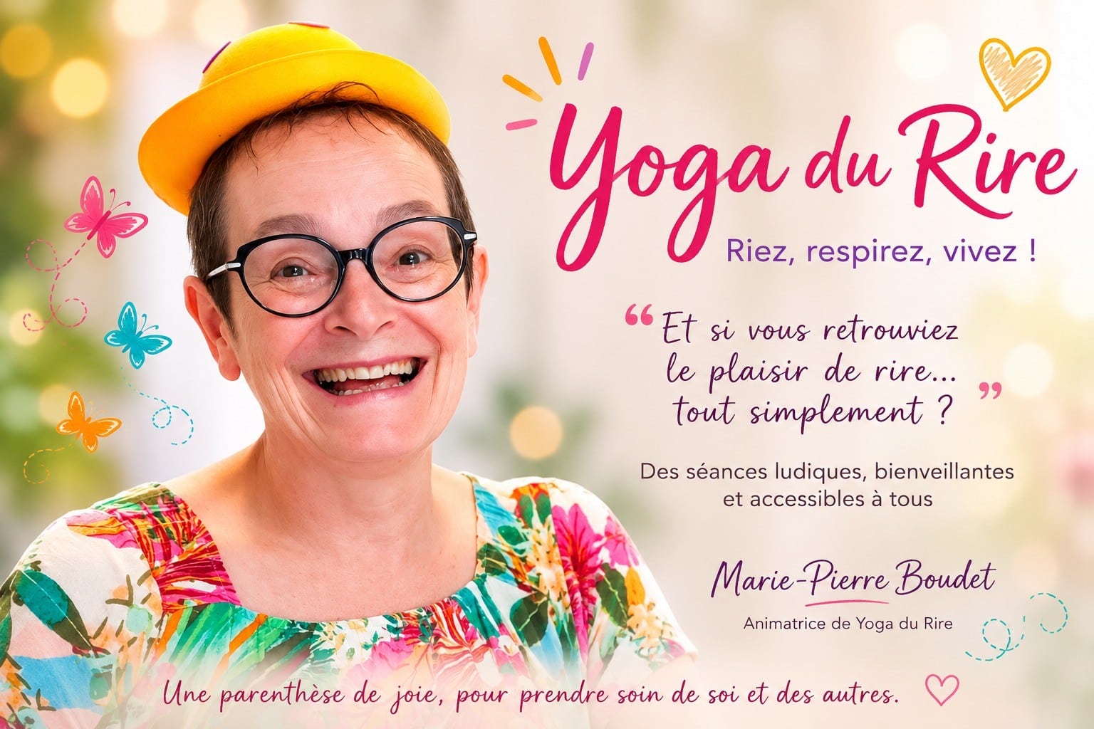 Yoga du rire - 12 novembre 2026